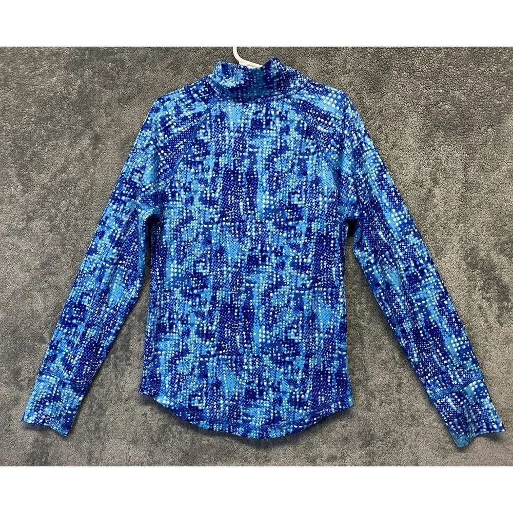 Mambo Australia Kids Girls Size 7/8 1/4 Zip Pullover Shirt